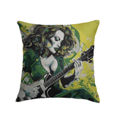 Playing Guitar is Truth Indoor Pillow Side View